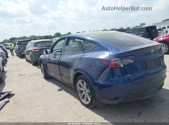 5YJYGDEE7MF069270 2021 TESLA MODEL Y Blue Задня ліва чверть