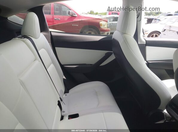 5YJYGDEE7MF069270 2021 TESLA MODEL Y Blue Вид наклейки з VIN-кодом