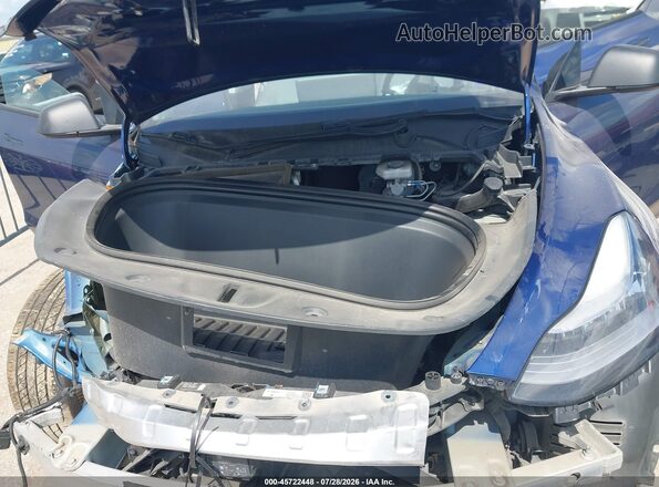 5YJYGDEE7MF069270 2021 TESLA MODEL Y Blue Вид ззаду
