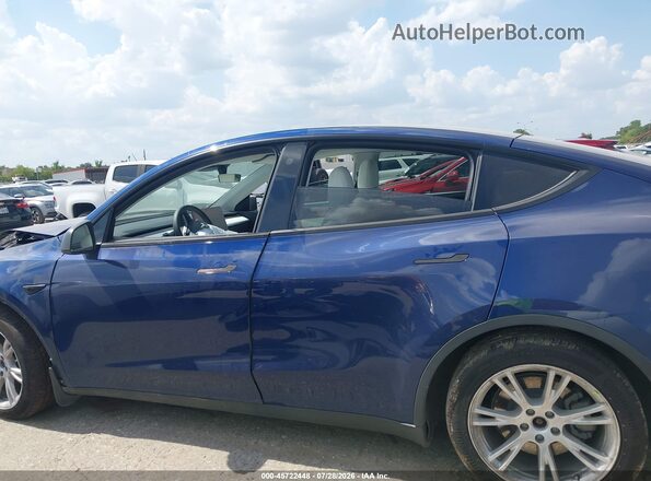 5YJYGDEE7MF069270 2021 TESLA MODEL Y Blue Вид задньої частини салону