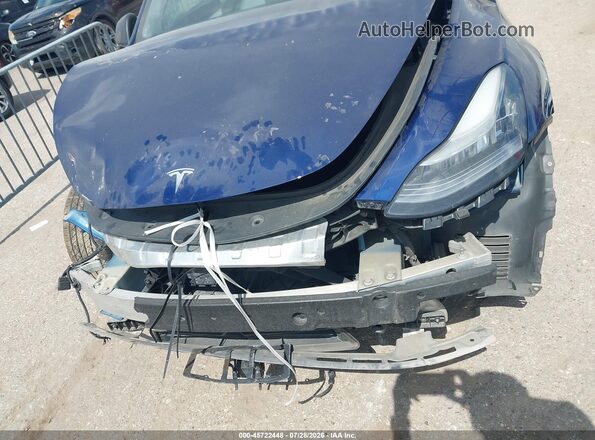 5YJYGDEE7MF069270 2021 TESLA MODEL Y Blue Вид панелі приладів