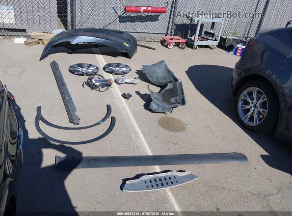 5YJYGDEE7MF074565 2021 TESLA MODEL Y Gray Widok zestawu wskaźników