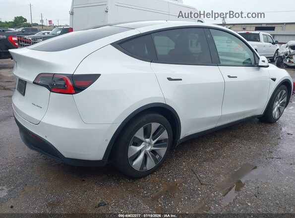 5YJYGDEE7MF082164 2021 TESLA MODEL Y Белый Задняя правая четверть