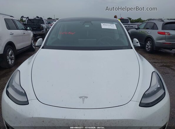 5YJYGDEE7MF082164 2021 TESLA MODEL Y Белый Вид сзади