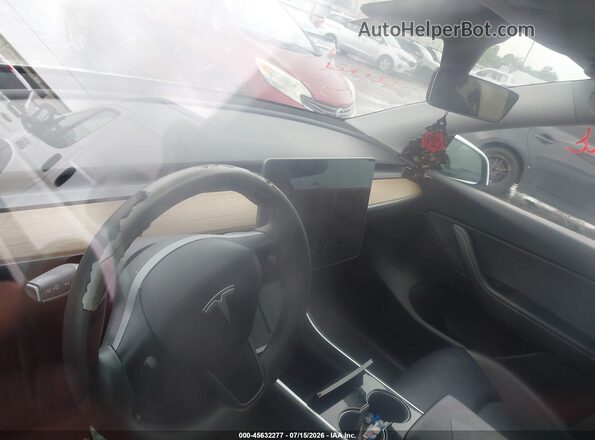 5YJYGDEE7MF082164 2021 TESLA MODEL Y Белый Вид задних сидений