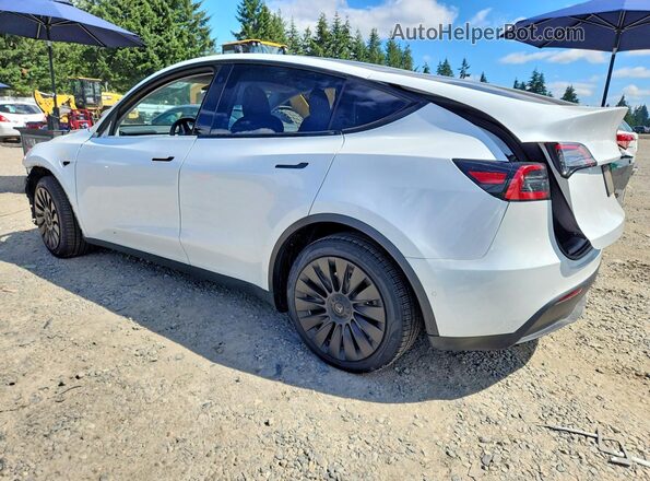 5YJYGDEE7MF153685 2021 TESLA MODEL Белый Задняя левая четверть