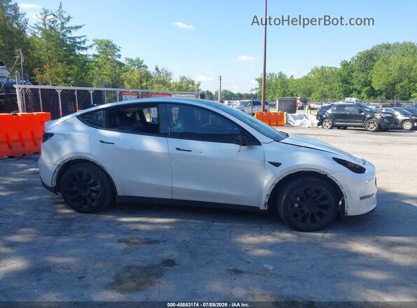 5YJYGDEE7MF194138 2021 TESLA MODEL Y Белый Панорамный вид салона 360°