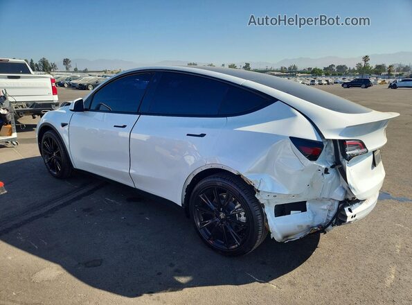 5YJYGDEE7MF202643 2021 TESLA MODEL White Задня ліва чверть