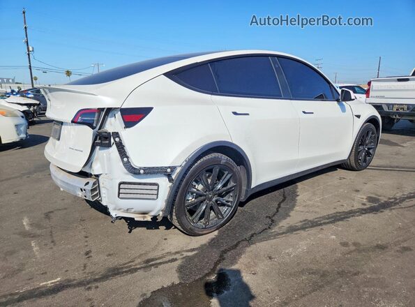 5YJYGDEE7MF202643 2021 TESLA MODEL White Задня права чверть
