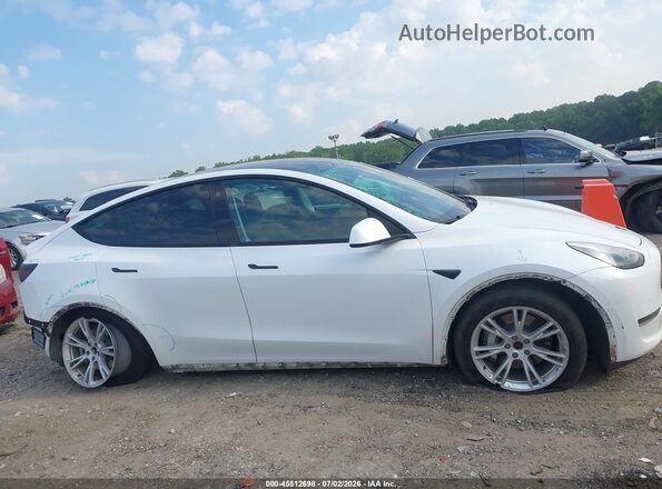 5YJYGDEE7MF203615 2021 TESLA MODEL Y Белый Панорамный вид салона 360°