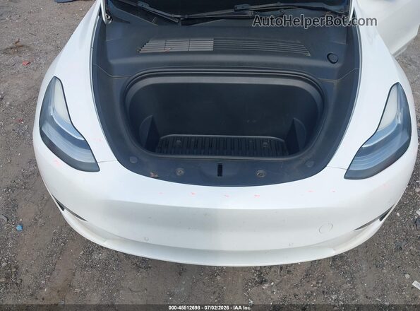 5YJYGDEE7MF203615 2021 TESLA MODEL Y Белый Вид сзади
