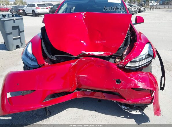 5YJYGDEE7MF219233 2021 TESLA MODEL Y Red Widok z przodu