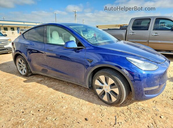 5YJYGDEE7MF246867 2021 TESLA MODEL Blue Delantero derecho