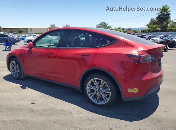 5YJYGDEE7MF271848 2021 TESLA MODEL Red Rear left