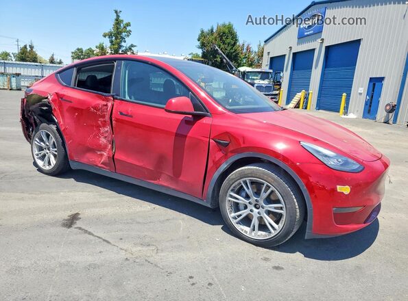 5YJYGDEE7MF271848 2021 TESLA MODEL Red Front right