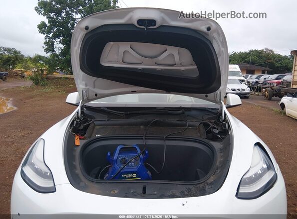 5YJYGDEE7MF279142 2021 TESLA MODEL Y Белый Вид сзади
