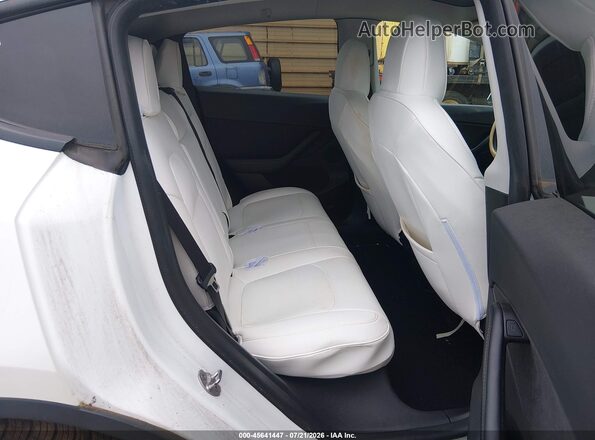 5YJYGDEE7MF279142 2021 TESLA MODEL Y Белый Вид наклейки с VIN-кодом