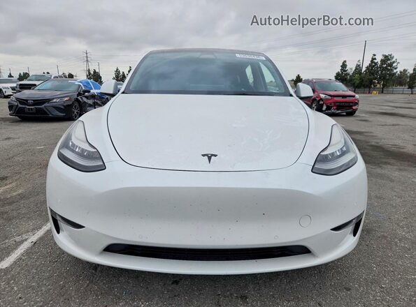 5YJYGDEE7MF299987 2021 TESLA MODEL White Front view