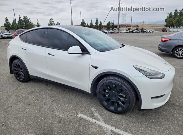 5YJYGDEE7MF299987 2021 TESLA MODEL White Front right