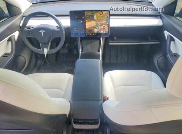 5YJYGDEE8LF025826 2020 TESLA MODEL Black Dashboard view