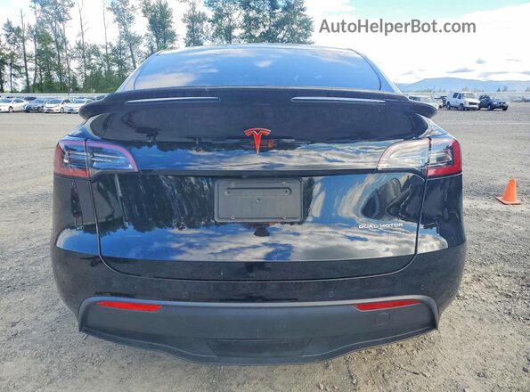 5YJYGDEE8LF025826 2020 TESLA MODEL Black Rear view