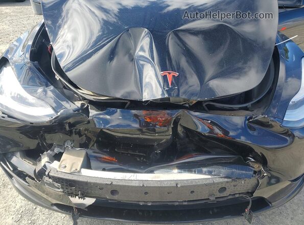 5YJYGDEE8LF025826 2020 TESLA MODEL Black Engine compartment view