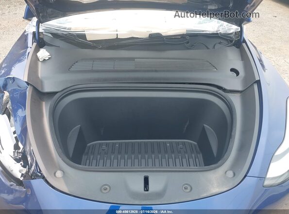 5YJYGDEE8MF061047 2021 TESLA MODEL Y Синий Вид сзади