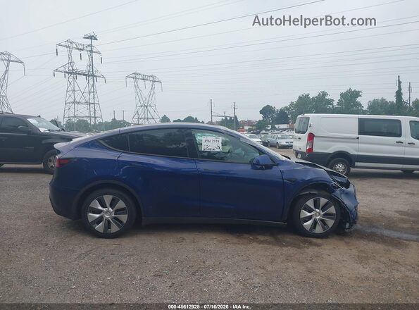 5YJYGDEE8MF061047 2021 TESLA MODEL Y Синий Вид щитка приборов