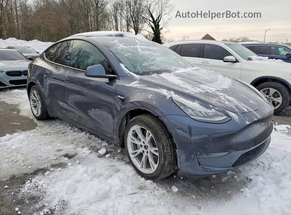 5YJYGDEE8MF085123 2021 TESLA MODEL Gray Front right