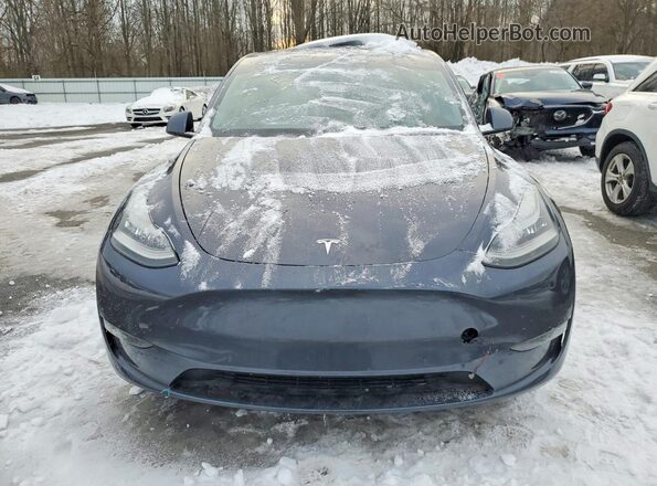 5YJYGDEE8MF085123 2021 TESLA MODEL Gray Front view