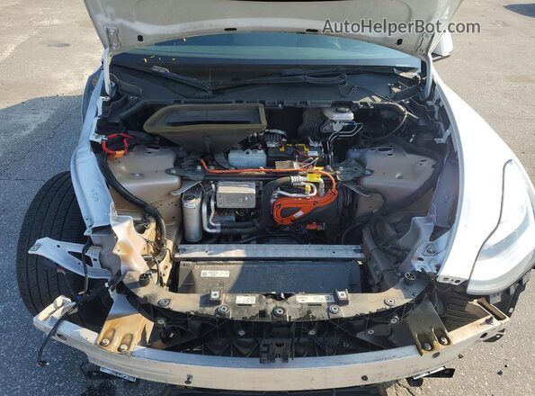 5YJYGDEE8MF185027 2021 TESLA MODEL White უკანა სალონის ხედი