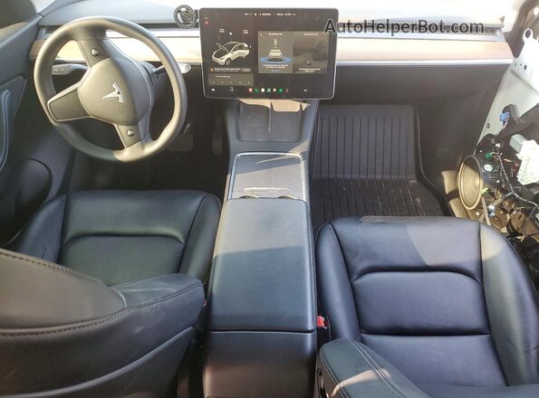 5YJYGDEE8MF185027 2021 TESLA MODEL White წინა პანელის ხედი