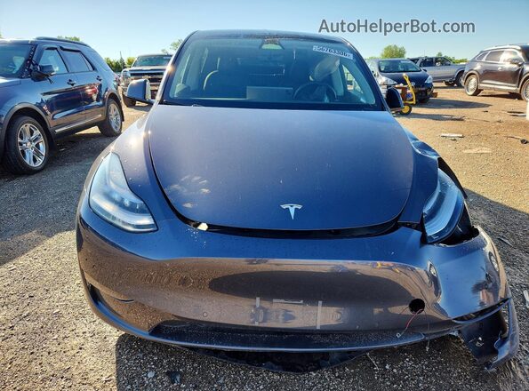 5YJYGDEE8MF211142 2021 TESLA MODEL Gray Դիմացի տեսք