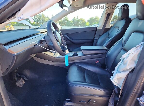 5YJYGDEE8MF211142 2021 TESLA MODEL Gray Սալոնի դիմացի տեսք