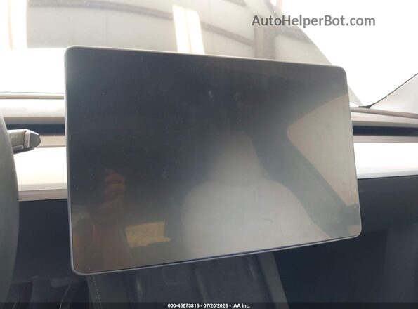 5YJYGDEE8MF283751 2021 TESLA MODEL Y Gray უკანა სავარძლების ხედი