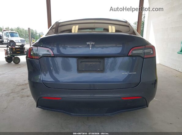 5YJYGDEE8MF283751 2021 TESLA MODEL Y Gray სალონის 360-გრადუსიანი ხედი