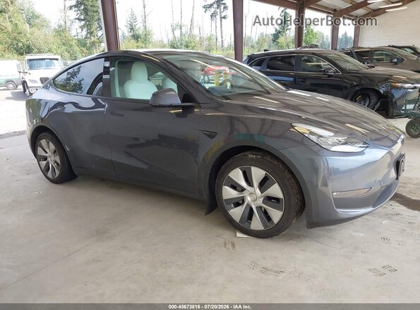 5YJYGDEE8MF283751 2021 TESLA MODEL Y Gray წინა პანელის ხედი
