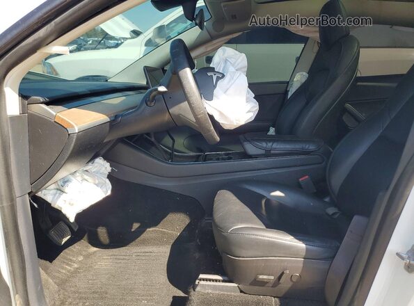 5YJYGDEE9LF011109 2020 TESLA MODEL White Vista interior delantera