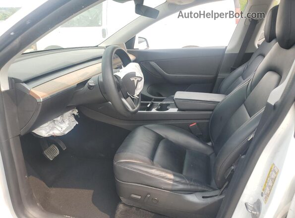 5YJYGDEE9LF032218 2020 TESLA MODEL White Vista interior delantera