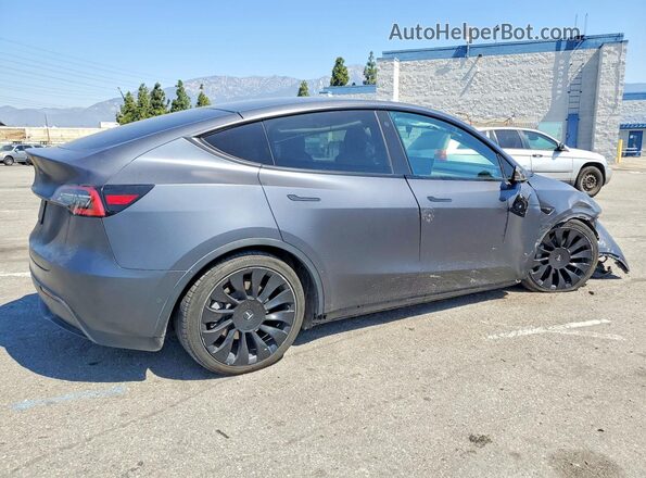 5YJYGDEE9MF077273 2021 TESLA MODEL Gray Հետևի աջ
