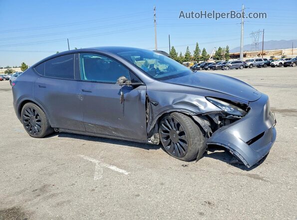 5YJYGDEE9MF077273 2021 TESLA MODEL Gray Առջևի աջ