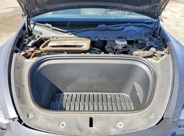 5YJYGDEE9MF077273 2021 TESLA MODEL Gray Շարժիչի բաժամունքի տեսք