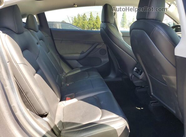 5YJYGDEE9MF077273 2021 TESLA MODEL Gray Սալոնի հետևի տեսք