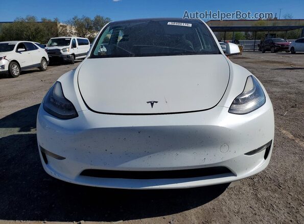 5YJYGDEE9MF160332 2021 TESLA MODEL White Front view