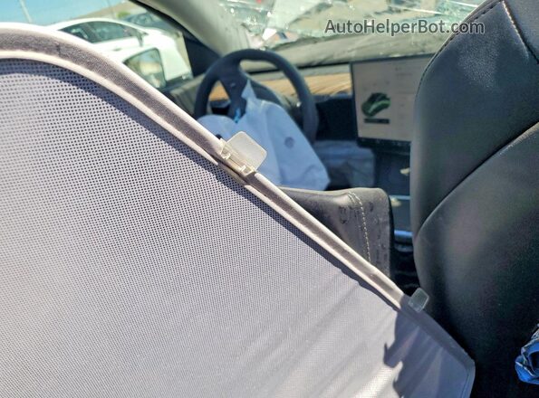 5YJYGDEE9MF298727 2021 TESLA MODEL White Вид панелі приладів