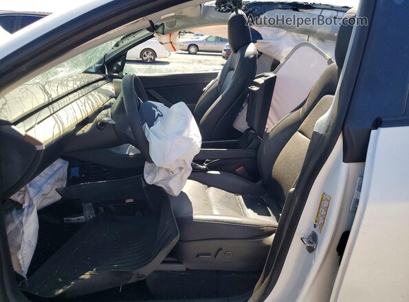 5YJYGDEE9MF298727 2021 TESLA MODEL White Вид салону спереду