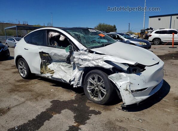 5YJYGDEE9MF298727 2021 TESLA MODEL White Передня права чверть