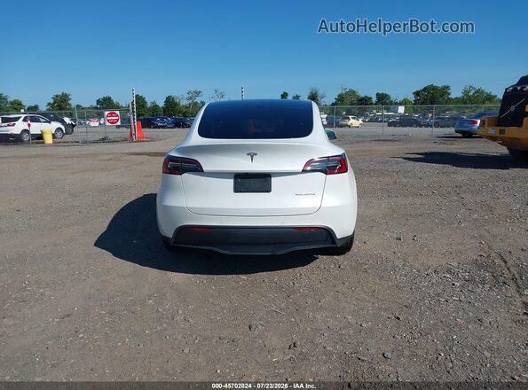 5YJYGDEEXMF188463 2021 TESLA MODEL Y Белый Вид задней части салона