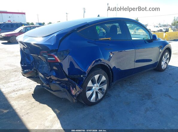5YJYGDEEXMF213782 2021 TESLA MODEL Y Dark Blue Հետևի աջ
