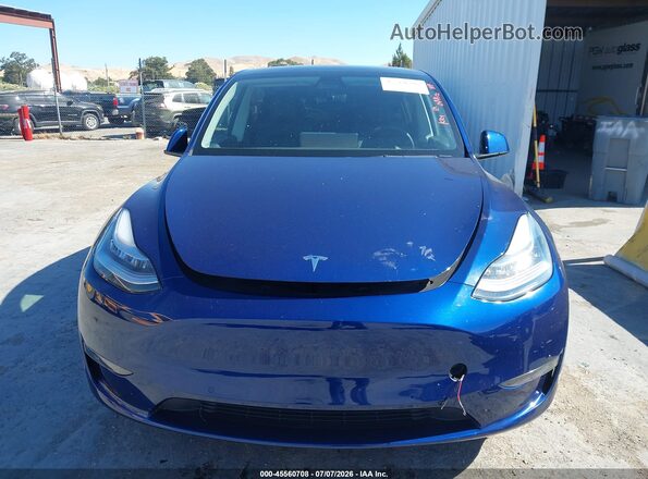 5YJYGDEEXMF213782 2021 TESLA MODEL Y Dark Blue Սարքավորումների վահանակի տեսք